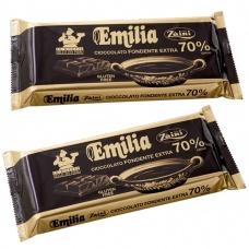 Шоколад чорний Zaini Emilia 70% 1 кг