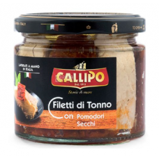Тунец Callipo с вялеными томатами 200г