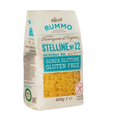Макарони Rummo Stelline з коричневого рису та кукурудзи без глютену 400г