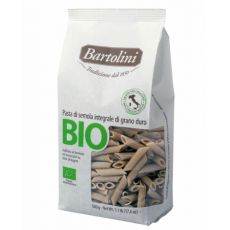 Макарони Bartolini organic Bio Penne з темних сорів пшениці 500г