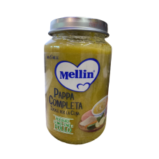 Повнораціонне дитяче харчування Mellini овочі, манка та курка 200 г