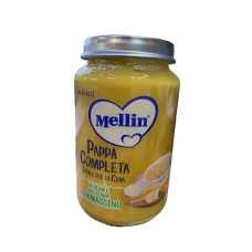 Повнораціонне дитяче харчування Mellini з овочами, макаронами та сиром 200г
