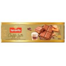 Шоколад молочний Terravita caffe latte 225г