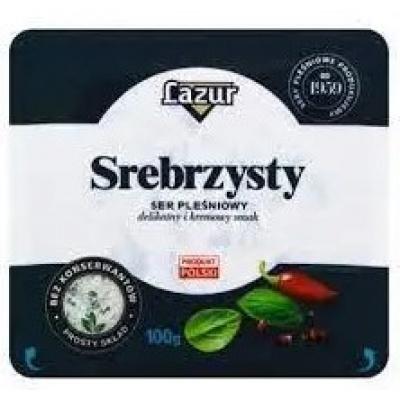 Сыр серебристый с плесенью Lazur Srebrzysty 100г