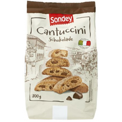 Печенье Sondey Cantuccini с шоколадом 300г