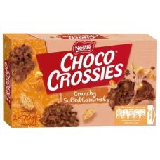 Шоколадні батончики Nestle Choco Crosinnes солена карамель 2х70г
