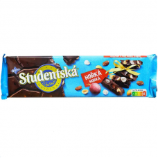 Шоколад Studentska черный с изюмом 260г