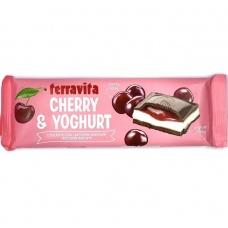 Шоколад молочный Terravita с вишнево-йогуртовой начинкой 235г