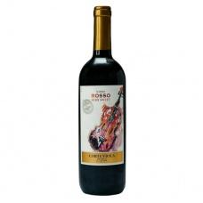 Вино красное Corte Viola Rosso полусладкое 10% 750 мл