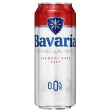 Пиво Bavaria Premium світле фільтроване безалкогольне 0,5л
