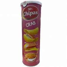 Чіпси Mr.Chips зі смаком краба 160г