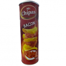 Чіпси Mr.Chips зі смаком бекону 160г