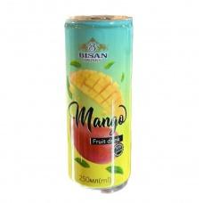 Напій фруктовий Bisan зі смаком манго 250мл