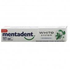 Зубная паста Mentadent White system bicarbonato 75мл