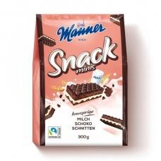 Вафли Manner Snack minis с какао кремом 300г