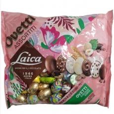 Цукерки шоколадні Laica Ovetti assortiti 1кг