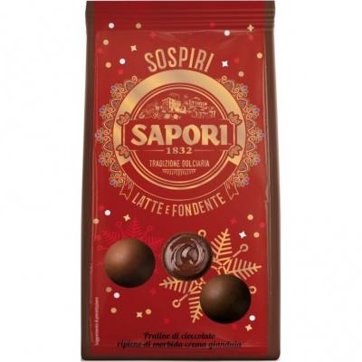 Цукерки Sapori шоколадне праліне 80г