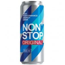 Безалкогольний енергетичний напій Non Stop Energy Original 0.5 л