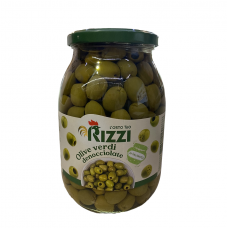 Оливки зеленые без косточки Rizzi 980г