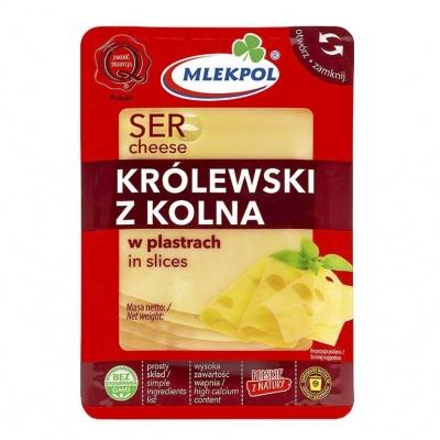 Сир порізаний Krolewski z kolna Mlekopol 400г