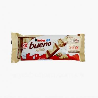Шоколадний батончик Kinder bueno white 39г