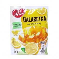 Желе со вкусом лимона Twoj Deser Galaretka 75г 