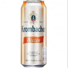 Пиво светлое нефильтрованное Krombacher Weizen 5.3% 0.5 л