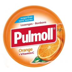 Льодяники Pulmoll апельсин, без цукру 45г
