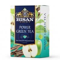 Чай зеленый листовой Bisan энергетический 100 г 