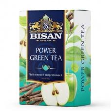 Чай зелений листковий Bisan енергетичний 100 г