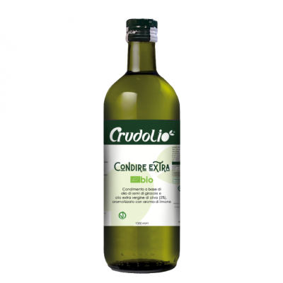 Олія оливкова Crudolli Сondire extra з лимоном 1л