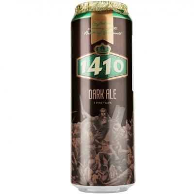 Пива Volfas Engelman 1410 темное фильтрованное 5% 0.568л