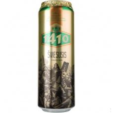 Пива Volfas Engelman 1410 светлое фильтрованное 5.3% 0.568л
