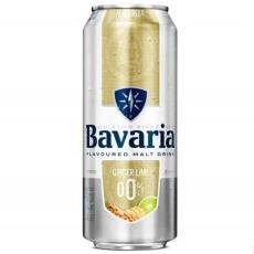 Пиво безалкогольне імбир та лайм Bavaria 0,5л