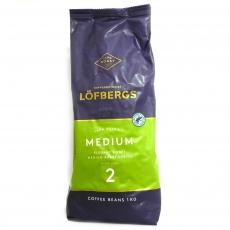 Кава в зернах Lofbergs Medium 1 кг