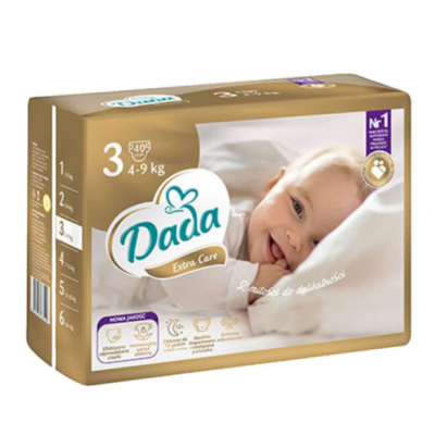 Підгузки Dada Extra care 3 (4-9кг) 40шт