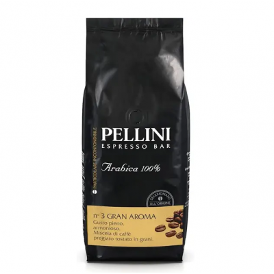 Кофе в зернах Pellini №3 Gran aroma 1кг