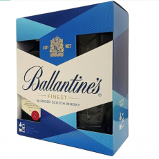 Подарочный набор Ballantines + стаканчики 0,7л 