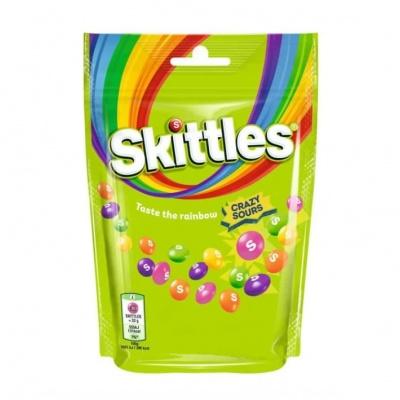 Драже Skittles Crazy Sours 136г