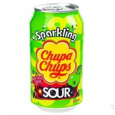 Напій газований Chupa Chups Sour Green Apple 345мл