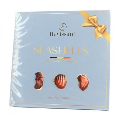 Конфеты шоколадные Ravissant SEASHELLS 250 г