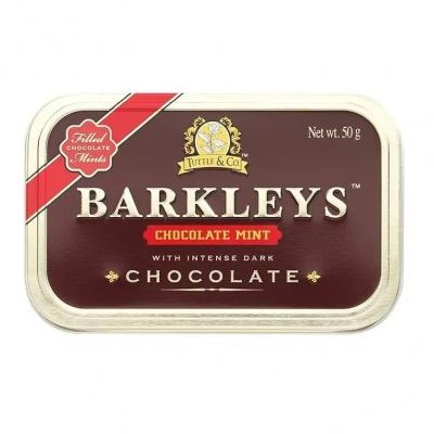 Леденцы Barkleys Aniseed со вкусом шоколадная мята 50г