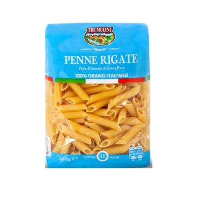 Макарони Tre Mulini penne rigate 500г