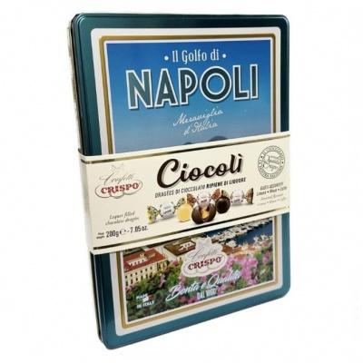 Шоколадні цукерки Napoli Ciocoli Crispo 200г