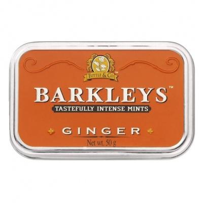 Леденцы Barkleys Ginger со вкусом имбирь и мята 50г