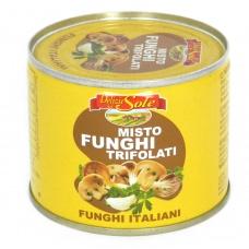 Смесь маринованных грибов Delizie Sole Funghi trifolati 180г