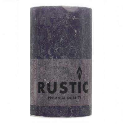 Свічка фіолетова Rustic ptemium qualite 60 годин