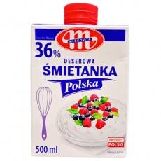 Сливки 36% Mlekovita 500 мл