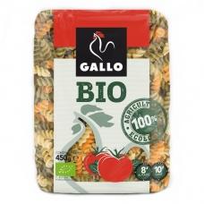 Макаронні вироби  Gallo Bio helices з томатами і шпинатом 450 г