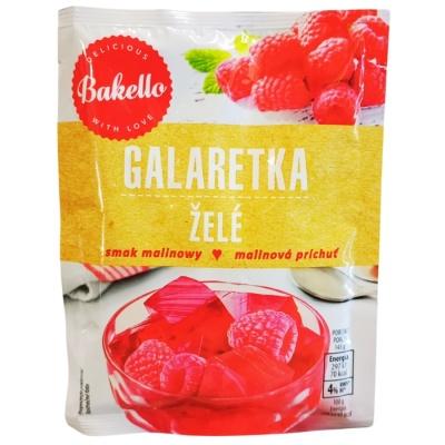 Желе зі смаком малини Bakello Galaretka 75 г – Насичений смак та легкість приготування